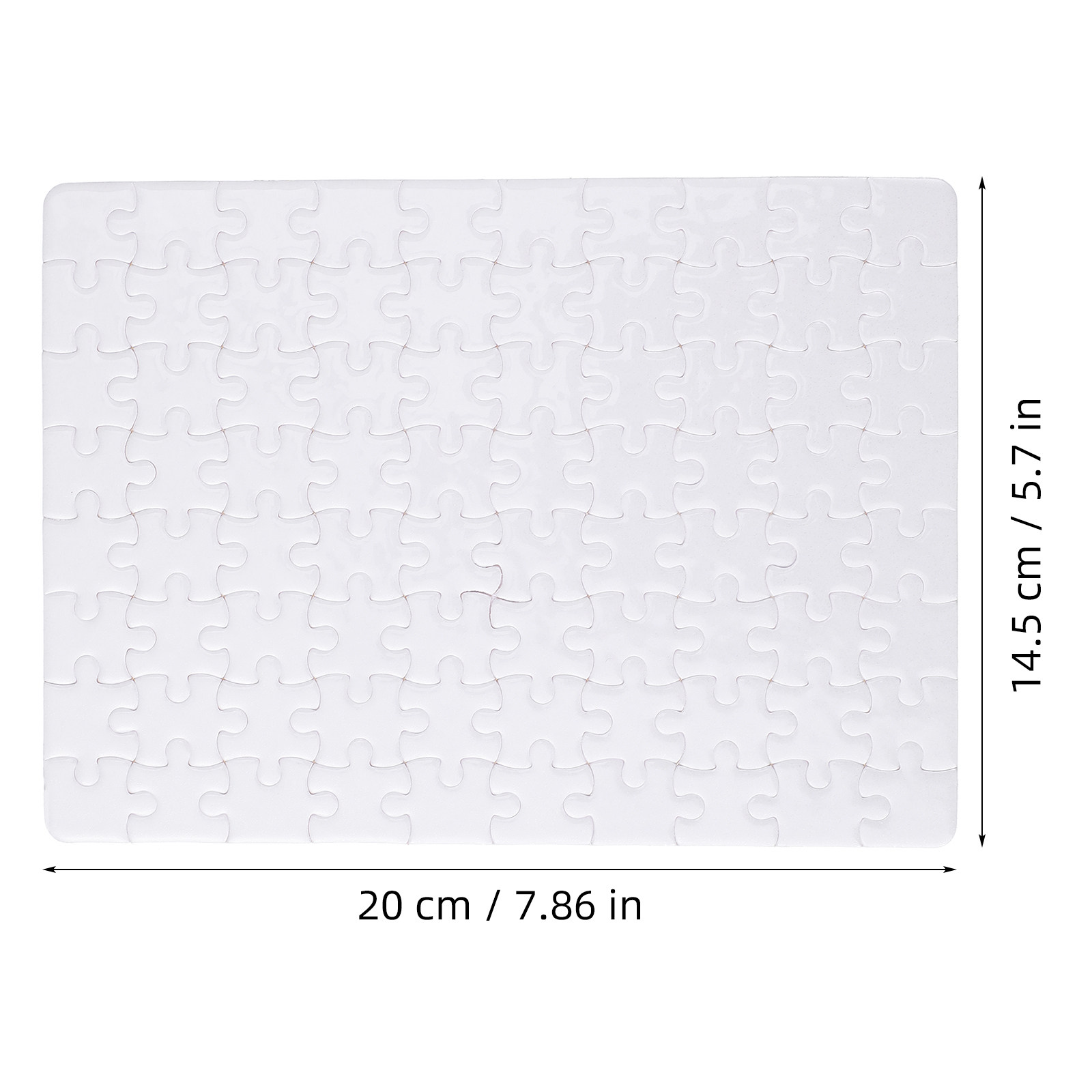 Blank Jigsaw Puzzle Sheets – 4 - огляд і ціна Puzzle Blank White