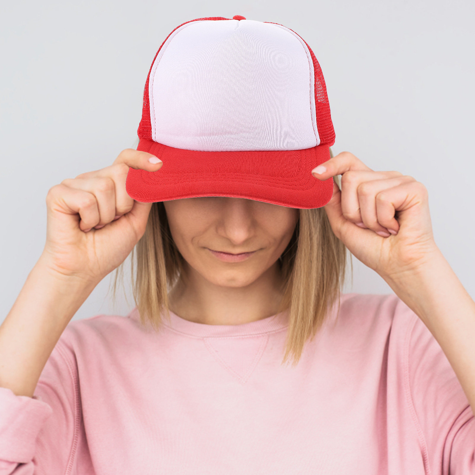 10Pcs Blank Mesh Baseball Caps - огляд і ціна Hat Sublimation Blank