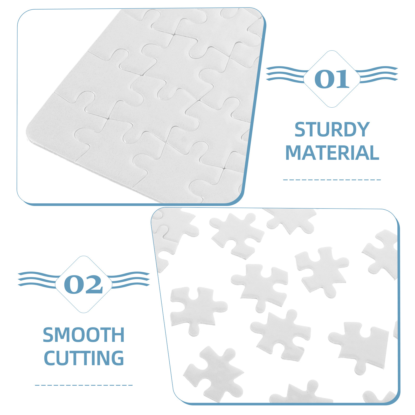4Sheets Blank Puzzles for Subl - огляд і ціна Puzzle Blank White