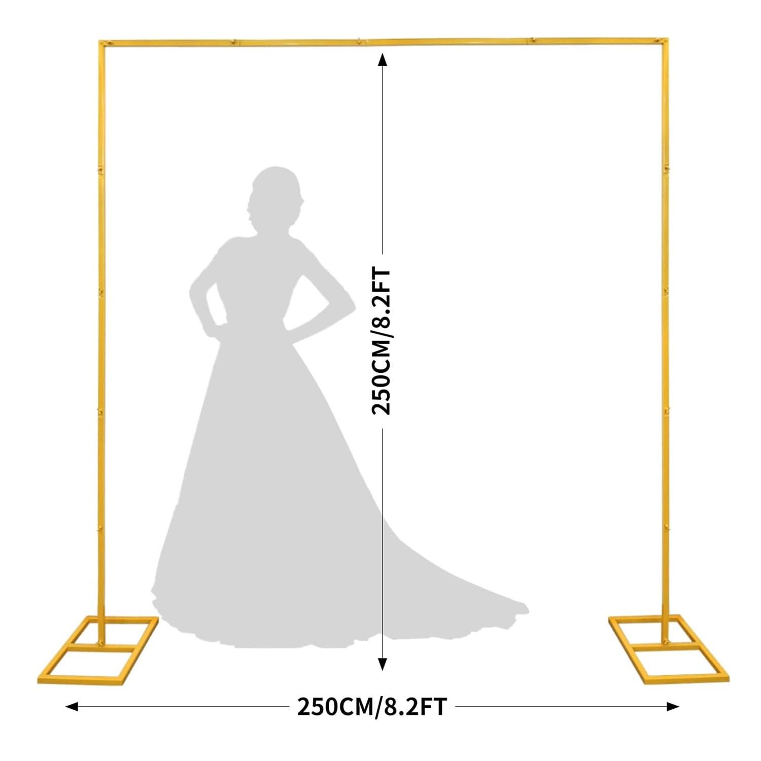 Gold Metal Square Backdrop Sta - огляд і ціна Metal Photo Panel