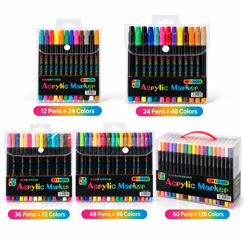 Dual Color Acrylic Paint Marke - огляд і ціна Copic Marker Classic